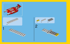 LEGO 31047 instructions page 2 – build guide