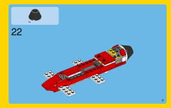 LEGO 31047 instructions page 21 – build guide
