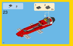 LEGO 31047 instructions page 22 – build guide