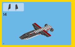 LEGO 31047 instructions page 10 – build guide