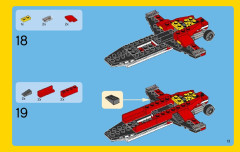 LEGO 31047 instructions page 13 – build guide