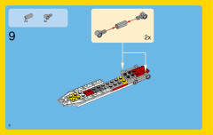 LEGO 31047 instructions page 6 – build guide