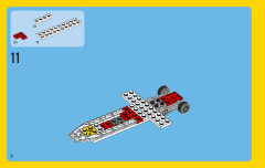 LEGO 31047 instructions page 8 – build guide