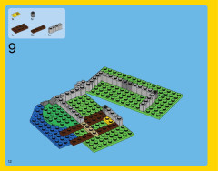 LEGO 31048 instructions page 12 – build guide