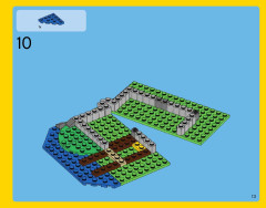 LEGO 31048 instructions page 13 – build guide