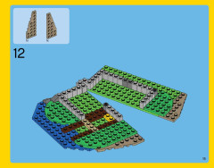 LEGO 31048 instructions page 15 – build guide