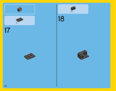 LEGO 31048 instructions page 20 – build guide