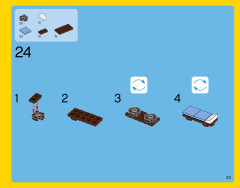 LEGO 31048 instructions page 23 – build guide