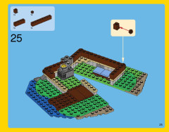 LEGO 31048 instructions page 25 – build guide