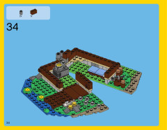 LEGO 31048 instructions page 34 – build guide