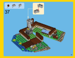 LEGO 31048 instructions page 37 – build guide