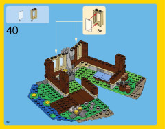 LEGO 31048 instructions page 42 – build guide