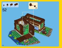 LEGO 31048 instructions page 54 – build guide
