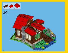 LEGO 31048 instructions page 66 – build guide