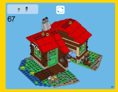 LEGO 31048 instructions page 69 – build guide