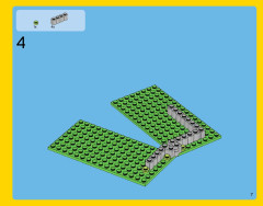 LEGO 31048 instructions page 7 – build guide