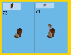 LEGO 31048 instructions page 76 – build guide