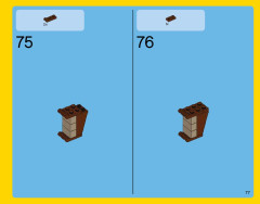 LEGO 31048 instructions page 77 – build guide