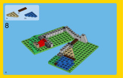 LEGO 31048 instructions page 10 – build guide