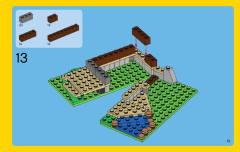 LEGO 31048 instructions page 15 – build guide