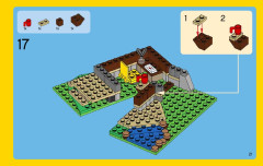 LEGO 31048 instructions page 21 – build guide