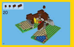 LEGO 31048 instructions page 24 – build guide
