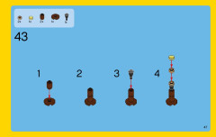 LEGO 31048 instructions page 47 – build guide