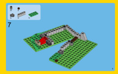 LEGO 31048 instructions page 9 – build guide