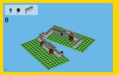 LEGO 31048 instructions page 10 – build guide