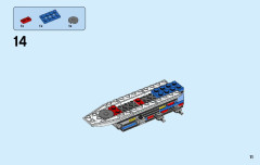 LEGO 31049 instructions page 11 – build guide