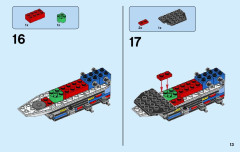 LEGO 31049 instructions page 13 – build guide