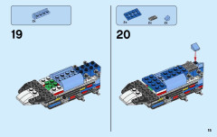LEGO 31049 instructions page 15 – build guide
