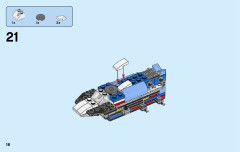 LEGO 31049 instructions page 16 – build guide