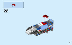 LEGO 31049 instructions page 17 – build guide