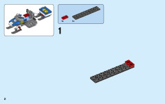 LEGO 31049 instructions page 2 – build guide