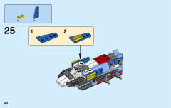 LEGO 31049 instructions page 20 – build guide