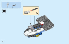 LEGO 31049 instructions page 26 – build guide