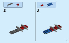 LEGO 31049 instructions page 3 – build guide