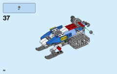 LEGO 31049 instructions page 36 – build guide