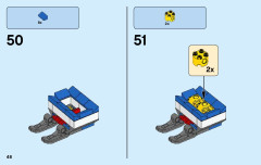 LEGO 31049 instructions page 48 – build guide