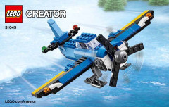 LEGO 31049 instructions page 1 – build guide