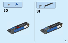 LEGO 31049 instructions page 21 – build guide
