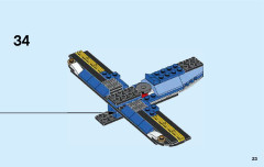 LEGO 31049 instructions page 23 – build guide