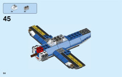 LEGO 31049 instructions page 34 – build guide