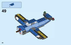 LEGO 31049 instructions page 38 – build guide