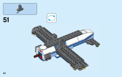 LEGO 31049 instructions page 40 – build guide