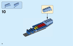 LEGO 31049 instructions page 8 – build guide