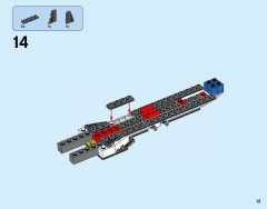LEGO 31049 instructions page 13 – build guide