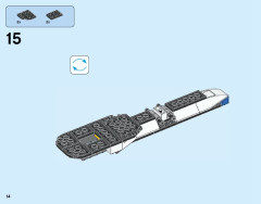 LEGO 31049 instructions page 14 – build guide