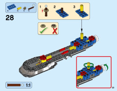 LEGO 31049 instructions page 23 – build guide